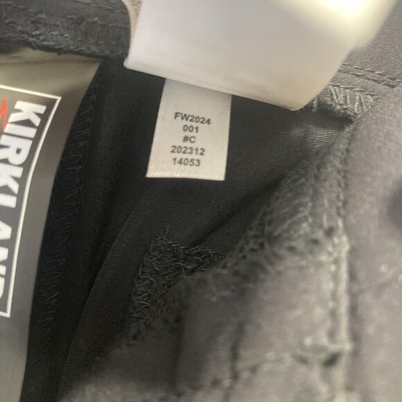 NWT Women's Nylon Travel Pants 16P Black Stretch Zip Pocket Elastic Performance - Picture 15 of 16